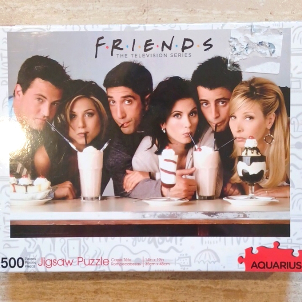 NIB FRIENDS 500 Piece Jigsaw Puzzle